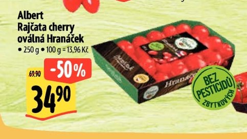 Albert Rajčata cherry oválná Hranáček
