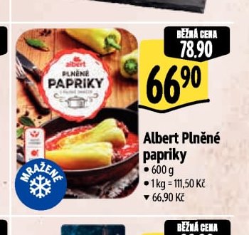 Albert Plněné papriky
