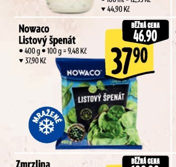 Nowaco Listový špenát