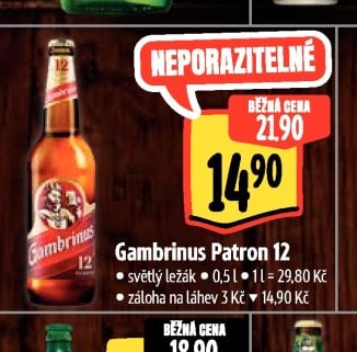 Gambrinus Patron 12