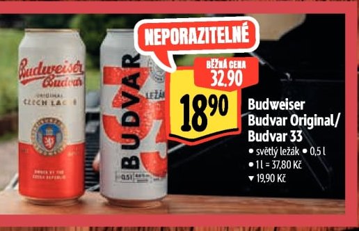 Budweiser Budvar Original / Budvar 33