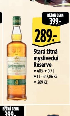 Stará žitná myslivecká Reserve