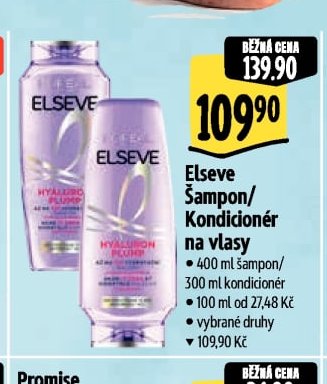 Elseve Šampon/Kondicionér na vlasy