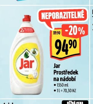 Jar Prostředek na nádobí