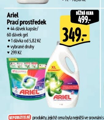 Ariel Prací prostředek