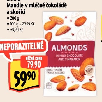 Emma Mandle v mléčné čokoládě a skořici