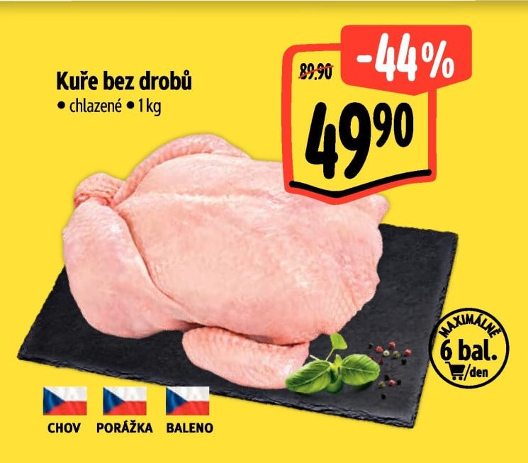Kuře bez drobů