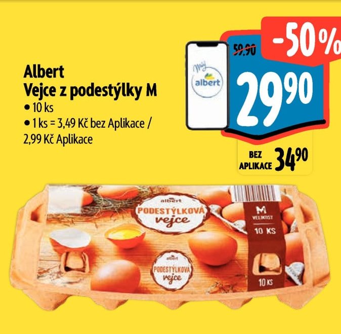 Albert Vejce z podestýlky M