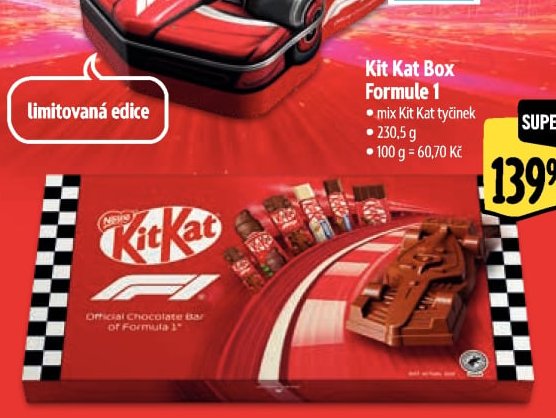Kit Kat Box Formule 1