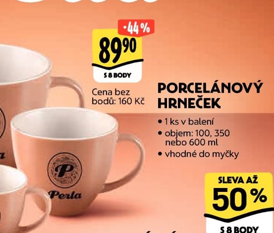 Porcelánový hrneček