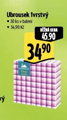 Ubrousek 1vrstvý