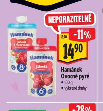 Hamánek Ovocné pyré