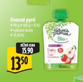 Nature's Promise Bio Ovocné pyré