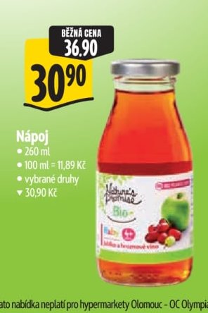 Nature's Promise Bio Nápoj