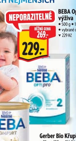 BEBA Optipro Kojenecká výživa