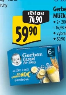 Gerber Cereal Mlíčko s kaší
