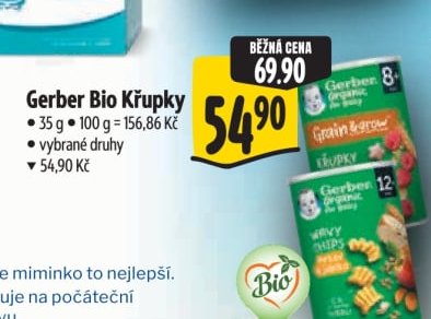 Gerber Bio Křupky
