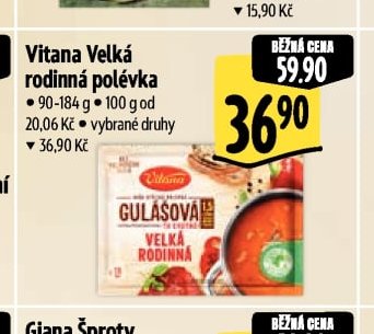 Vitana Velká rodinná polévka