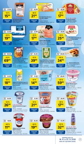 aktuální leták Tesco 16.9.2026-22.9.2026