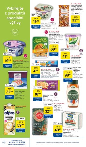 aktuální leták Tesco 16.9.2026-22.9.2026