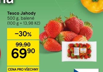 Tesco Jahody