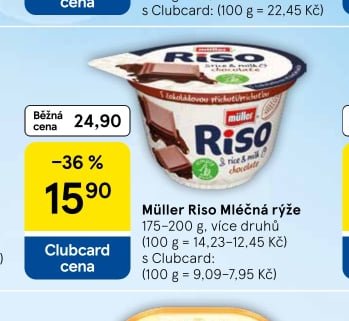 Müller Riso Mléčná rýže 175-200 g