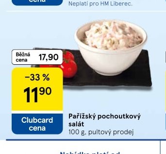Pařížský pochoutkový salát 100 g