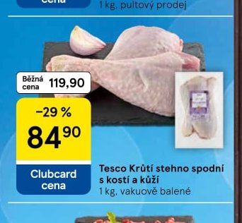 Tesco Krůtí stehno spodní