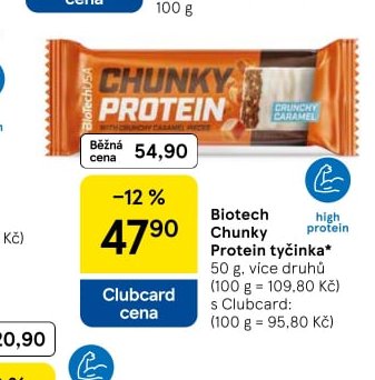 Biotech Chunky Protein tyčinka