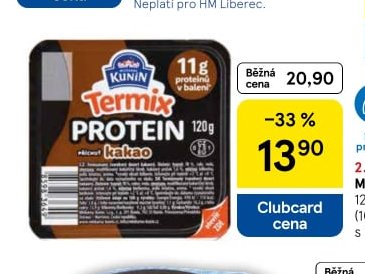 Mlékárna Kunín Protein Termix