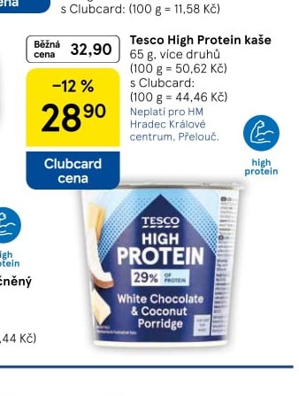 Tesco High Protein kaše