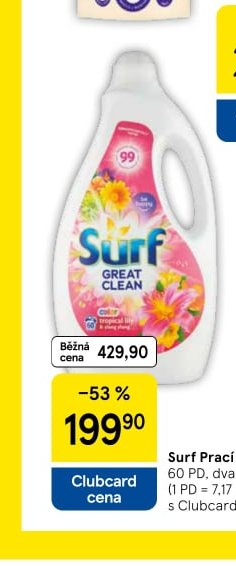 Surf Prací gel
