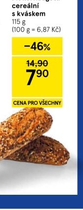 Fit kornbageta cereální s kváskem