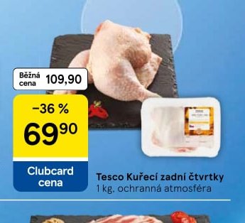 Tesco Kuřecí zadní čtvrtky