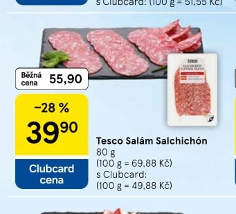Tesco Salám Salchichón