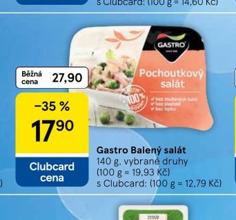 Gastro Balený salát