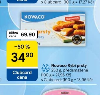 Nowaco Rybí prsty