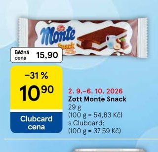 Zott Monte Snack 29 g