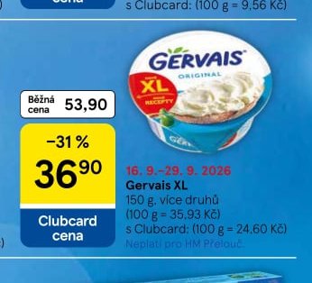 Gervais XL 150 g
