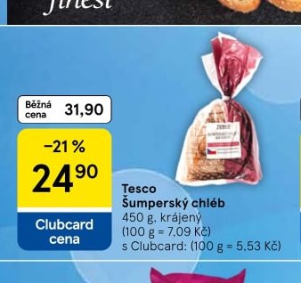 Tesco Šumperský chléb