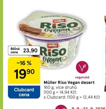 Müller Riso Vegan dezert 160 g