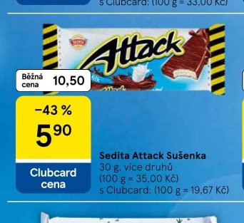 Sedita Attack Sušenka