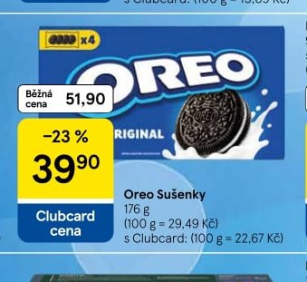 Oreo Sušenky