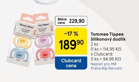 Tommee Tippee Silikonový dudlík 2 ks