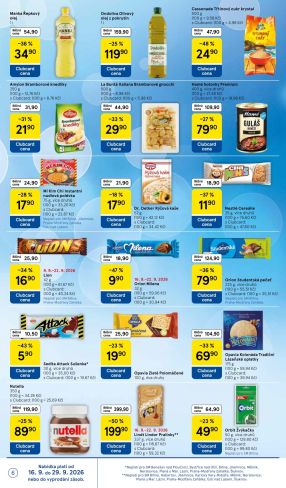 aktuální leták Tesco 16.9.2026-22.9.2026