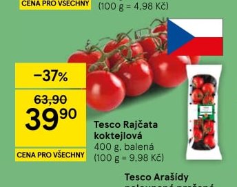 Tesco Rajčata koktejlová