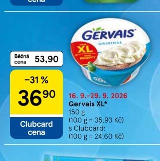 Gervais XL 150 g