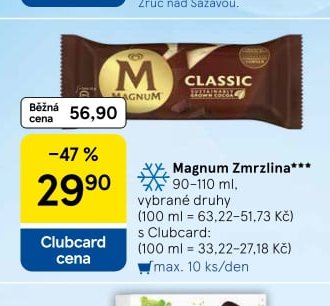 Magnum Zmrzlina 90-110 ml