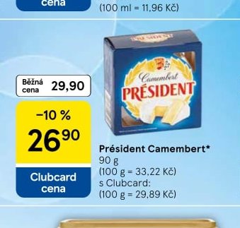 Président Camembert*