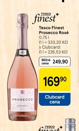 Tesco Finest Prosecco Rosé